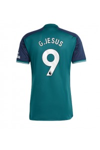 Arsenal Gabriel Jesus #9 Jalkapallovaatteet Kolmaspaita 2023-24 Lyhythihainen